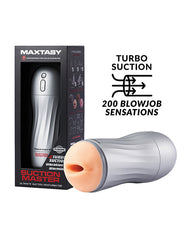 Maxtasy Suction Master Realistic Stroker - Nude