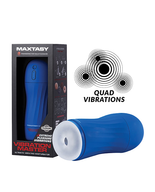 Maxtasy Vibration Master Standard - Clear Non Realistic