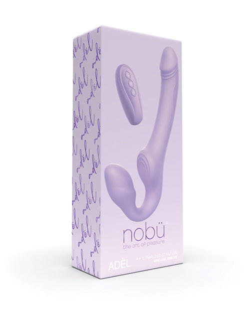 Nobu Adel Strapless Strap On w/Wireless Remote - Lilac - LUST Depot