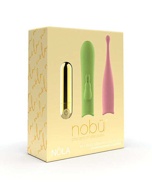 Nobu Nola Interchangeable Bullet Set - 3 Piece Set - LUST Depot