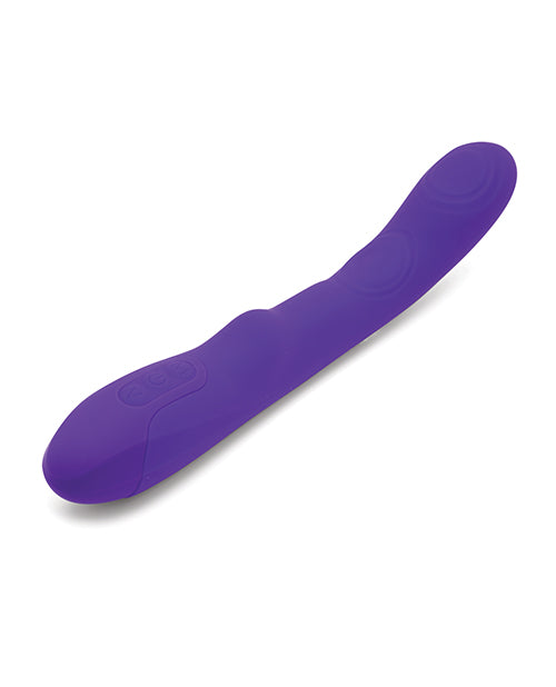 Nu Sensuelle Vivi Double Tapping Vibe - Deep Purple - LUST Depot