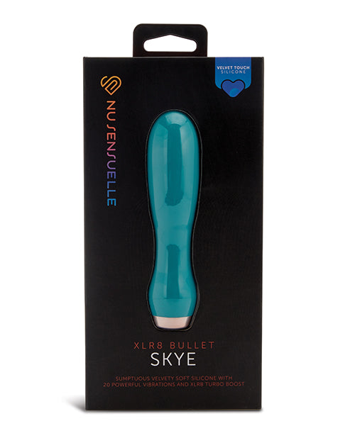 Nu Sensuelle Skye Velvet Touch Vibe - Emerald Green