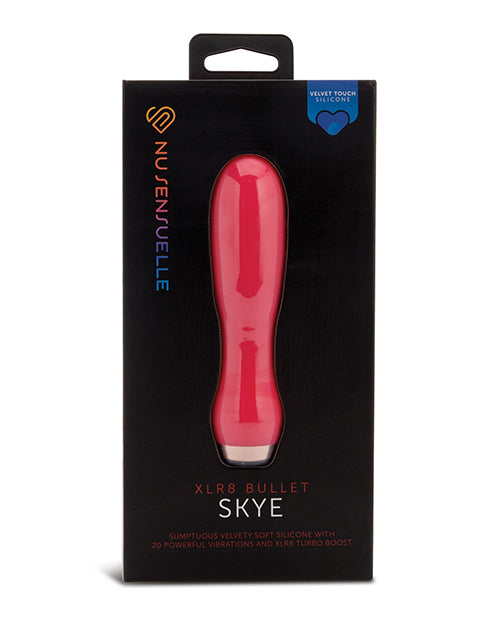 Nu Sensuelle Skye Velvet Touch Vibe - Hot Pink