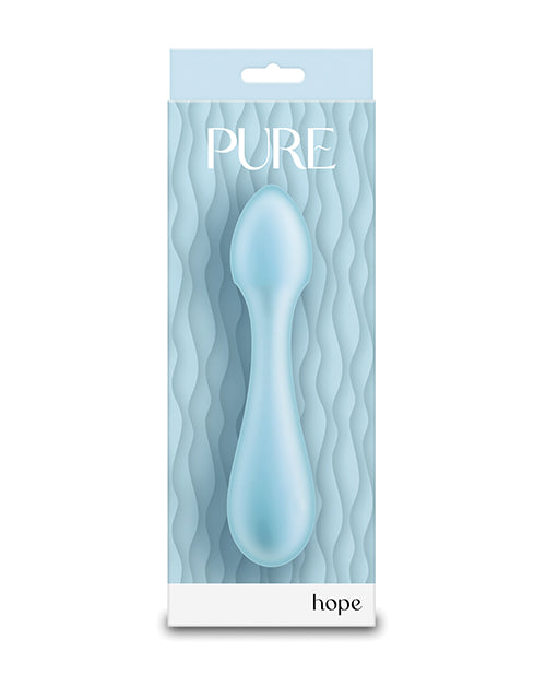 Pure Hope Vibrating Wand - Blue - LUST Depot