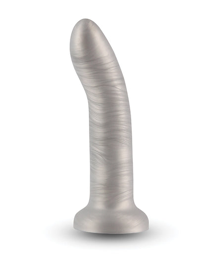 Royals 7" Charlie Curved Dildo - Metallic Champagne