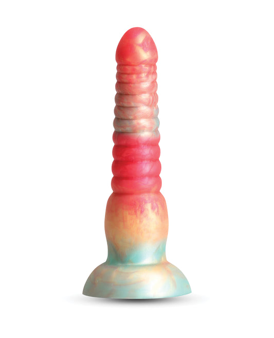 Colors Stacked 6" Dildo - Red/Gold