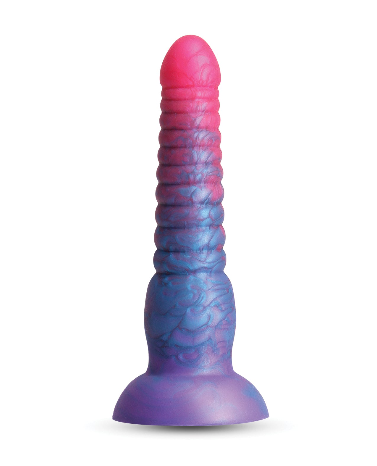 Colors Stacked 6" Dildo - Pink/Blue