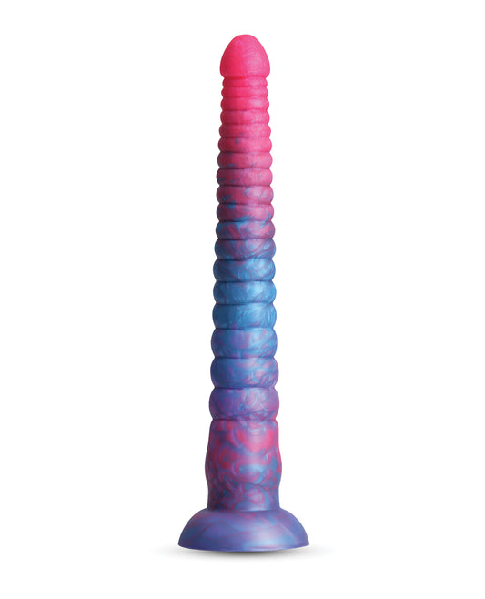 Colours Stacked 12" Dildo - Pink/Blue