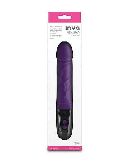 INYA Electrica Phallic Digital Vibrator - Purple