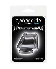 Renegade Piper Cock & Balls Ring - Black