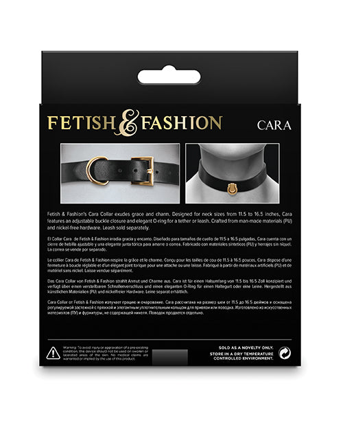 Fetish & Fashion Cara Collar - Black - LUST Depot