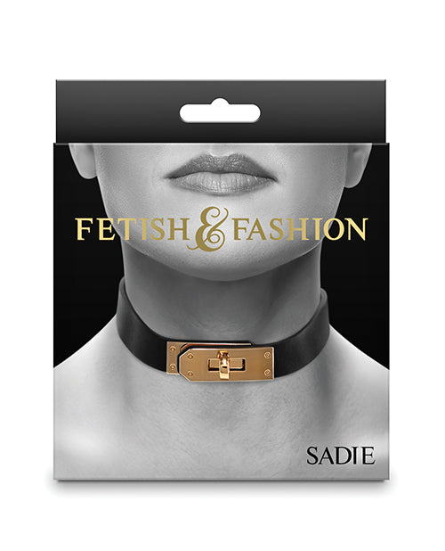 Fetish & Fashion Sadie Collar - Black - LUST Depot