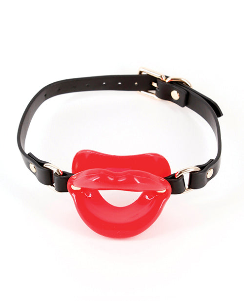 Fetish & Fashion Kourtney Gag - Black/Red