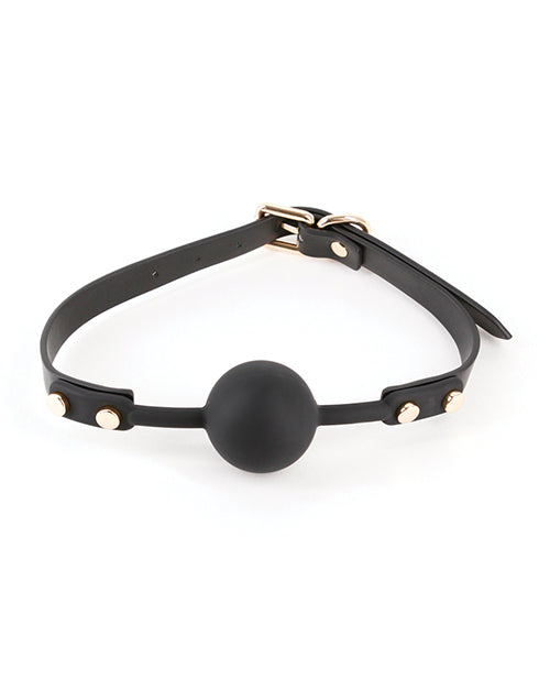 Fetish & Fashion Janice Ball Gag - Black - LUST Depot