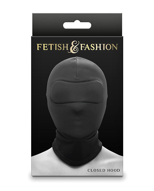 Fetish & Fashion Closed Hood - Black - LUST Depot