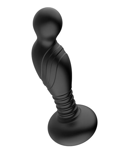 Ass-sation Remote Vibrating P Spot Plug - Black - LUST Depot