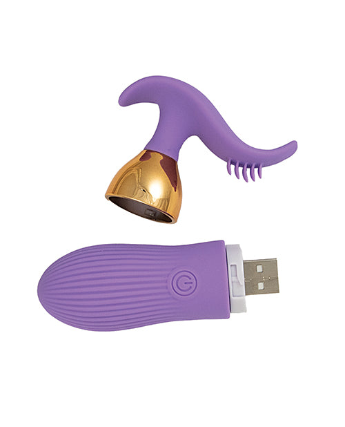 The Beat Magic Tickler Plug - Purple - LUST Depot