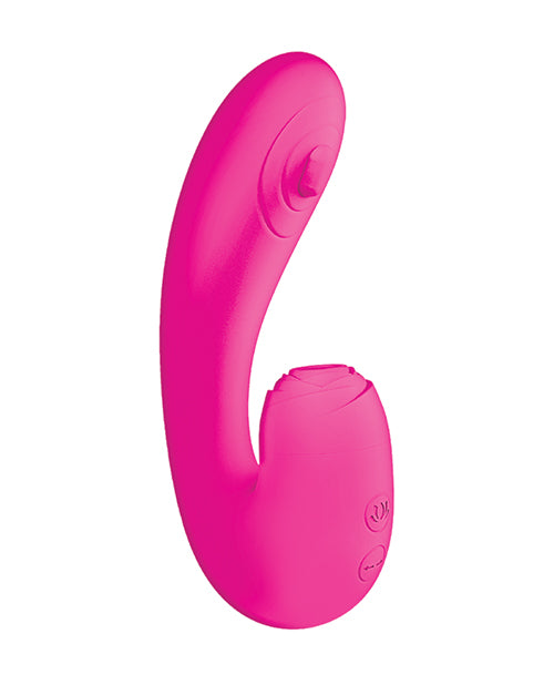 Blaze Suction Thumper Vibe - Pink - LUST Depot