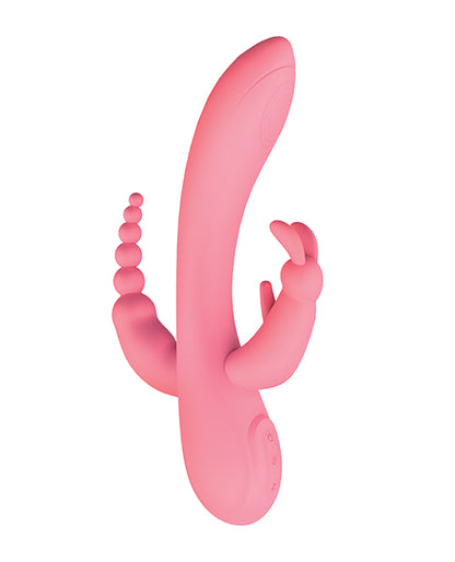 The Beat Trifecta Massager - Pink