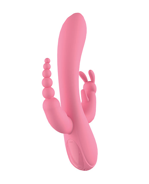 The Beat Trifecta Massager - Pink