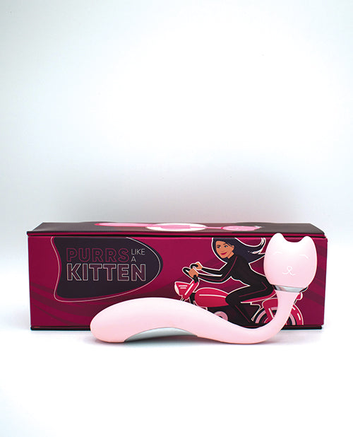 Natalie's Toy Box Purrs Like A Kitten Stim & Vibe - Pink - LUST Depot