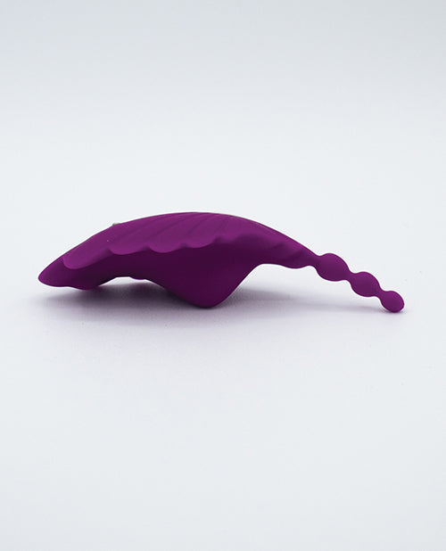 Natalie's Toy Box Shell Yeah! Remote Controlled Wearable Egg Vibrator - Purple - LUST Depot