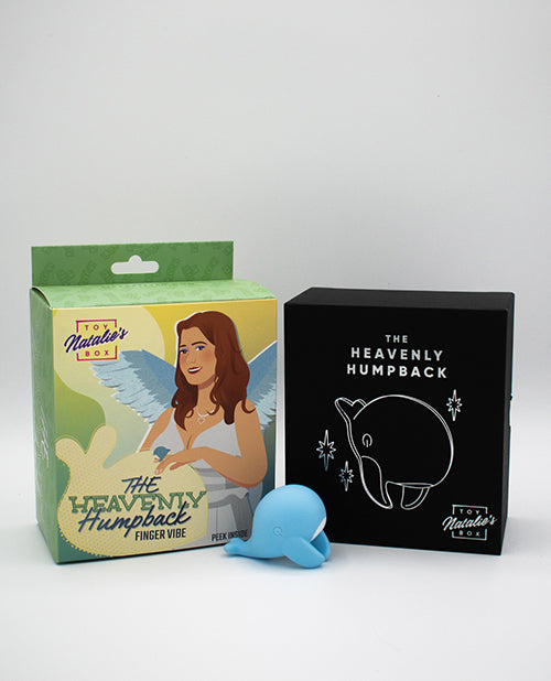 Natalie's Toy Box Heavenly Humpback Finger Vibe - Blue - LUST Depot