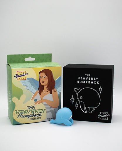 Natalie's Toy Box Heavenly Humpback Finger Vibe - Blue - LUST Depot