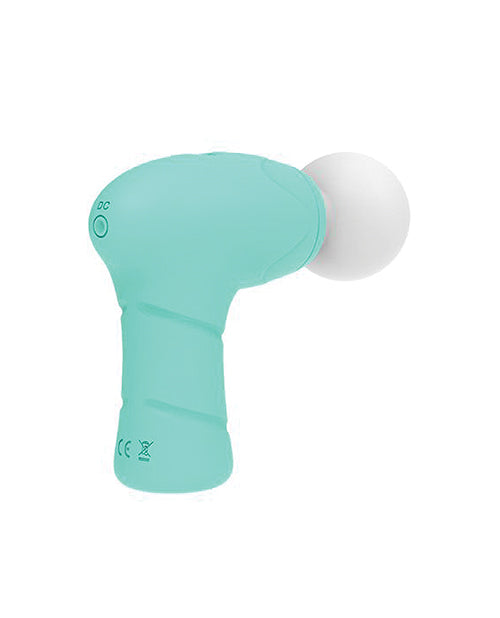 Wild Pop Vibe Pocket Purr Mini Massager - Aqua - LUST Depot