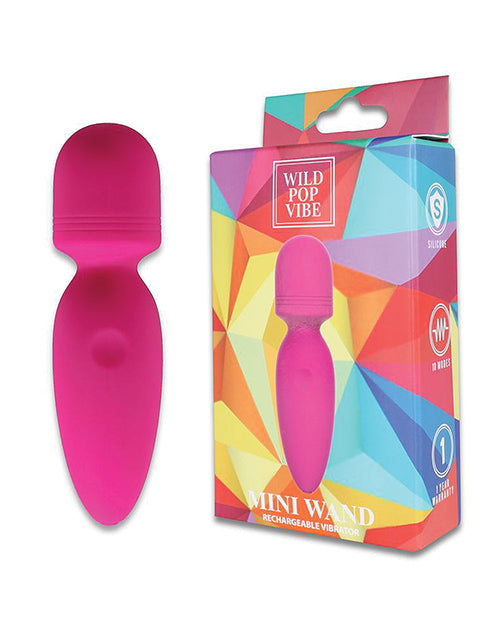 Wild Pop Vibe Mini Wand - Pink - LUST Depot