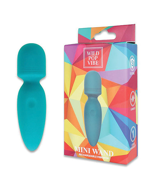 Wild Pop Vibe Mini Wand - Teal - LUST Depot