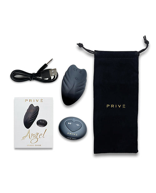 PRIVE Angel Panty Vibe - Black - LUST Depot