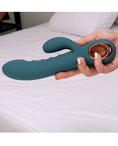 PRIVE Super Rabbit Vibrator - Teal - LUST Depot