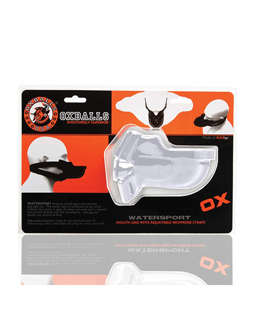 Oxballs Watersport Strap on Gag - White - LUST Depot