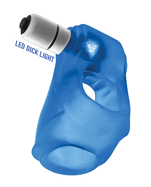 Oxballs Glowsling Cock Sling - LED Blue Ice - LUST Depot