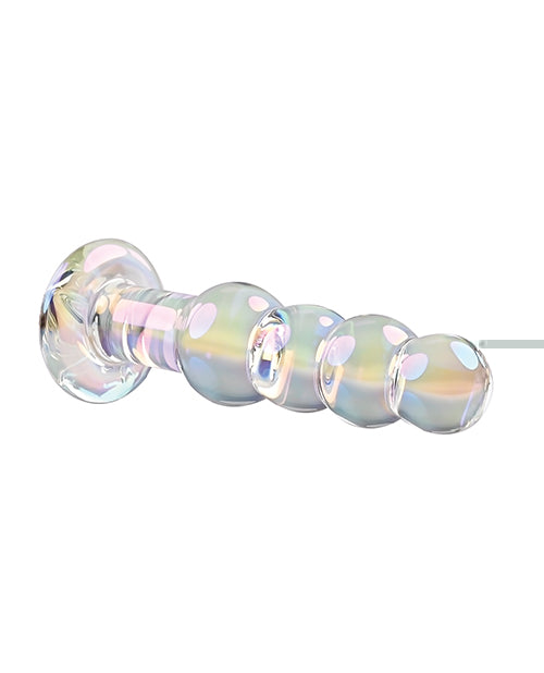 Playboy Pleasure Jewels Beads Anal Plug - Clear - LUST Depot