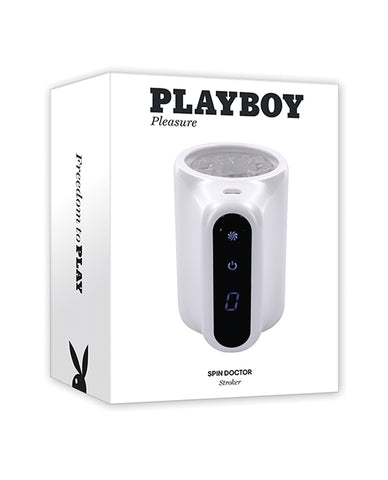 Playboy Pleasure Spin Doctor Stroker - Frost