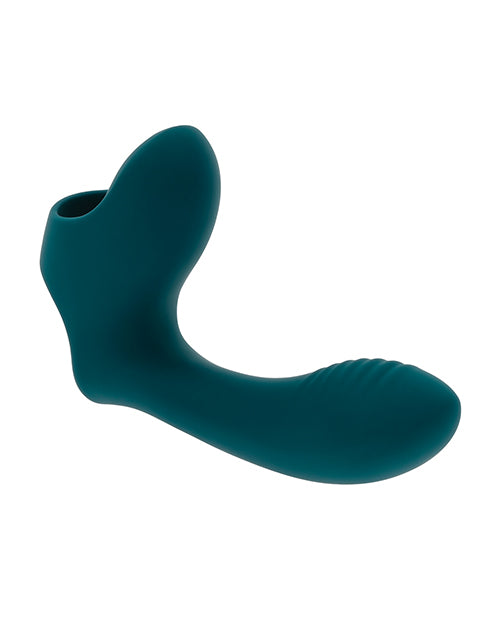 Playboy Pleasure Wrap Around Your Finger Multi Play Vibrator - Dark Teal - LUST Depot