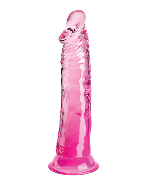 King Cock Clear 8" Cock - Pink - LUST Depot