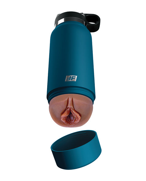 PDX Plus Fuck Flask Private Pleaser Stroker - Brown/Blue - LUST Depot