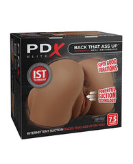 PDX Elite Back That Ass Up Automatic Mega Masturbator - Brown