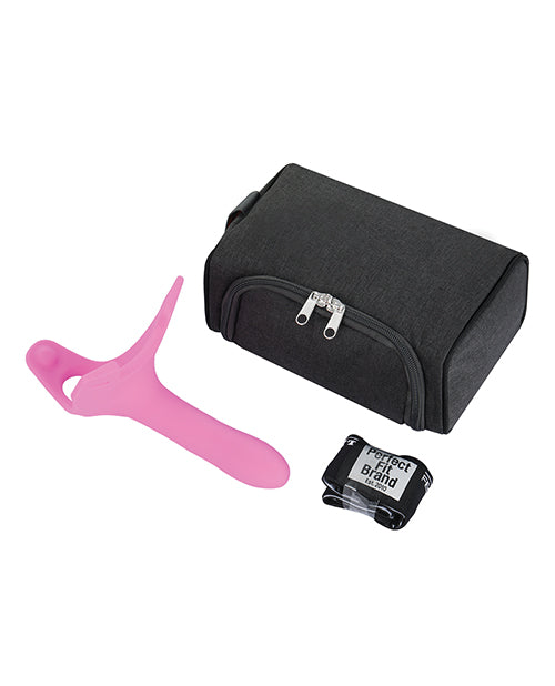 Perfect Fit Zoro 6.5" Strap On W/case - Pink - LUST Depot