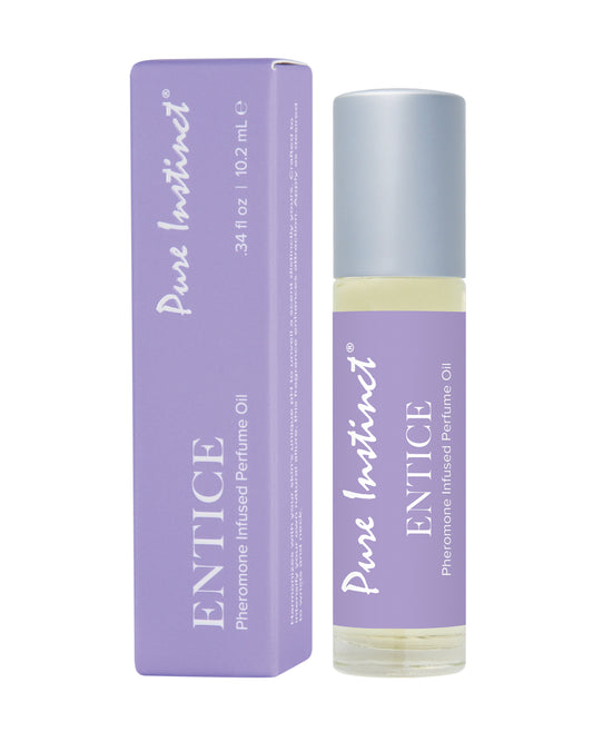 Pure Instinct Pheromone Perfume Oil Roll On Entice - 10.2 ml