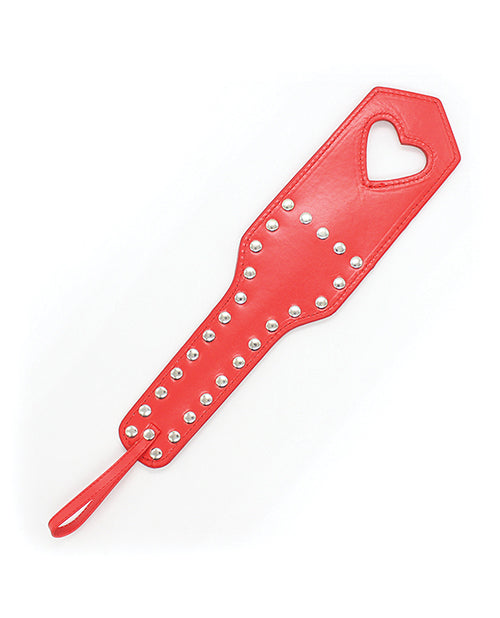 Plesur Heart Cut Out Paddle - Red - LUST Depot