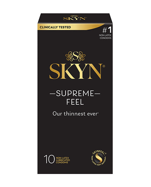 Lifestyles SKYN Supreme Feel Condoms - Pack of 10 - LUST Depot