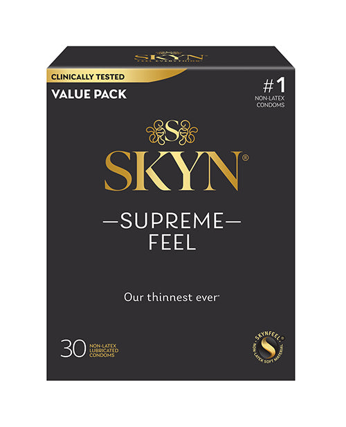 Lifestyles SKYN Supreme Feel Condoms - Pack of 30 - LUST Depot