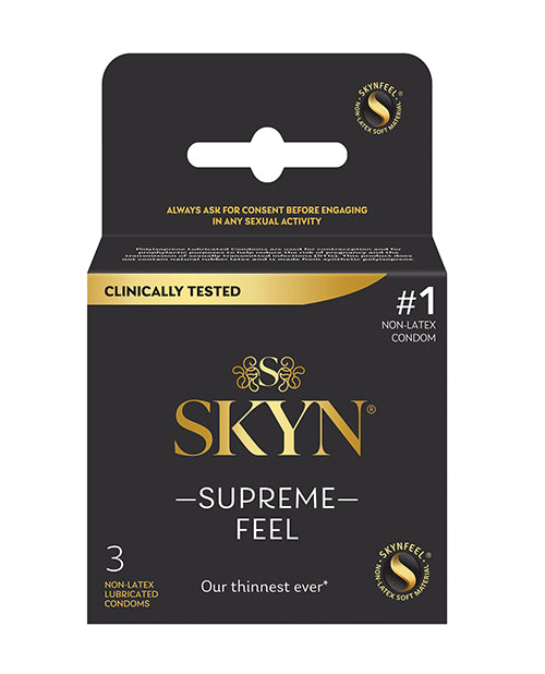 Lifestyles SKYN Supreme Feel Condoms - Pack of 3 - LUST Depot