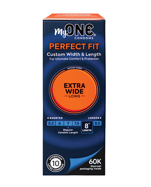 My One Extra Wide & Long Condoms - Pack of 10 - LUST Depot