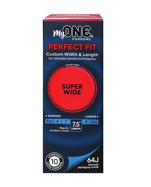 My One Super Wide Condoms - Pack of 10 - LUST Depot