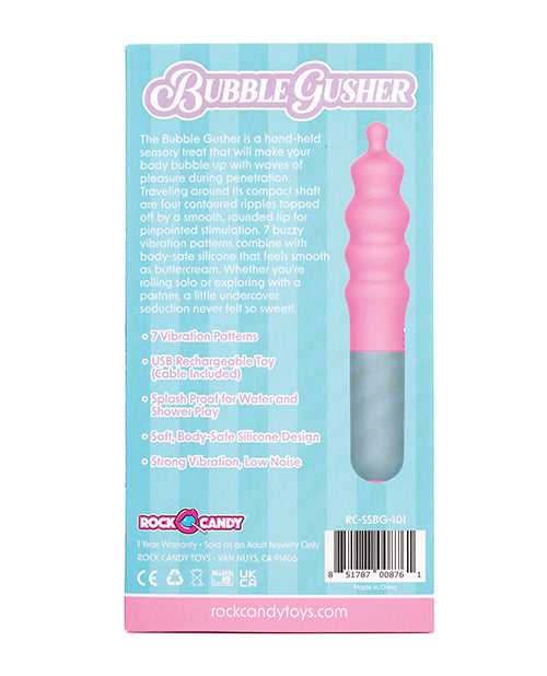 Rock Candy Bubble Gusher Stimulator - Pink/Grey - LUST Depot